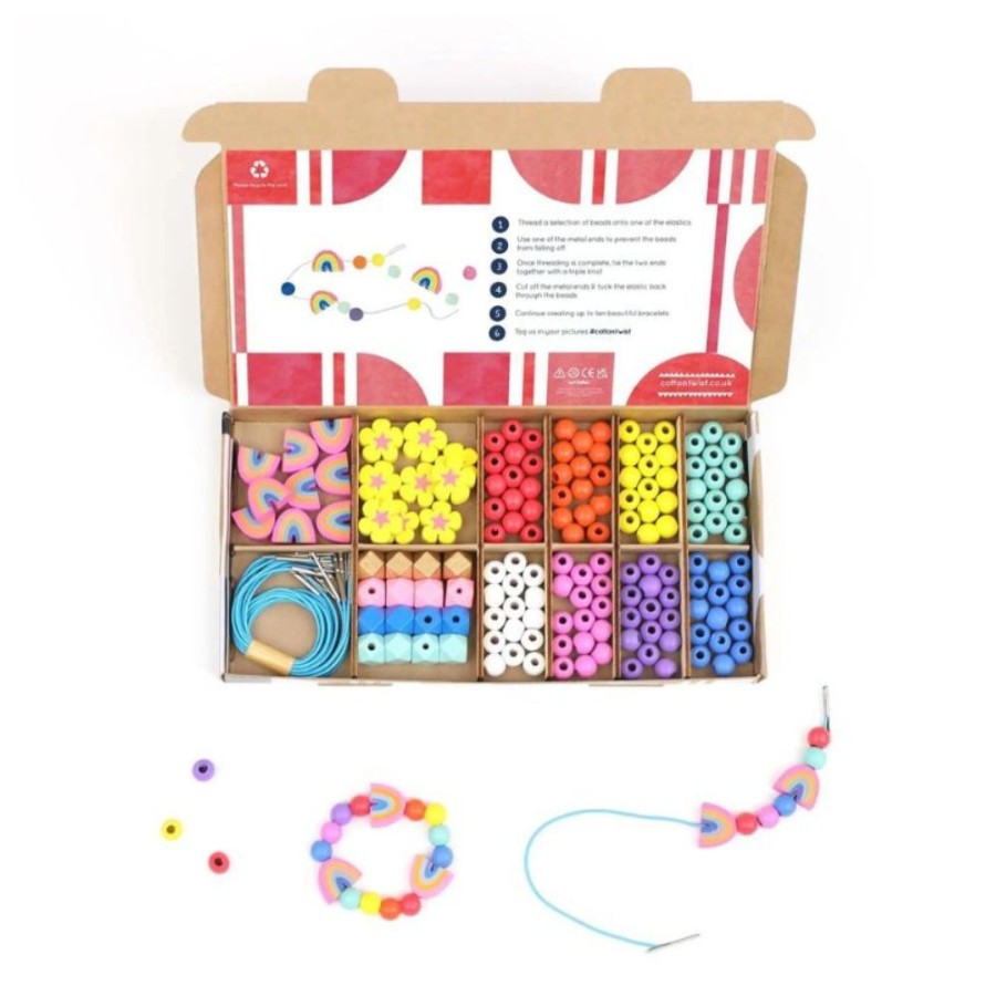 Cotton Twist Cotton Twist Rainbow Bracelet Making Kit | Sew & Knit Beads & Jewellery Making