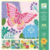 Djeco Djeco Stencils Garden Wings | Kids Art Sketchbooks And Stencils