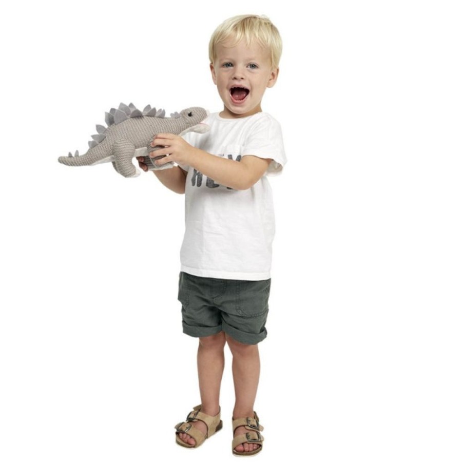 Wilberry Soft ToysSALE!! Wilberry Knitted - Small Stegosaurus | Kids Room Soft Toys