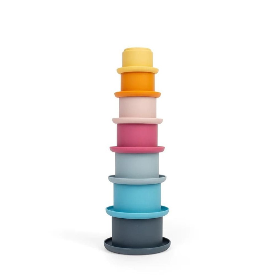 Bigjigs Toys Bigjigs Toys - Simply Scandi Stacking Cups | Toys Sensory Toys