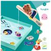 Djeco Djeco Fuzzyfish - Wooden Fishing Game 2 Yrs + | Toys Magnetic Toys