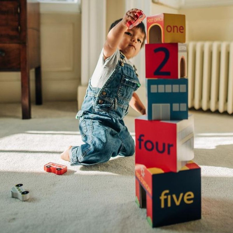 Orange Tree Toys Orange Tree Toys - Wooden Stacking Emergency Cubes | Toys Toys For Babies