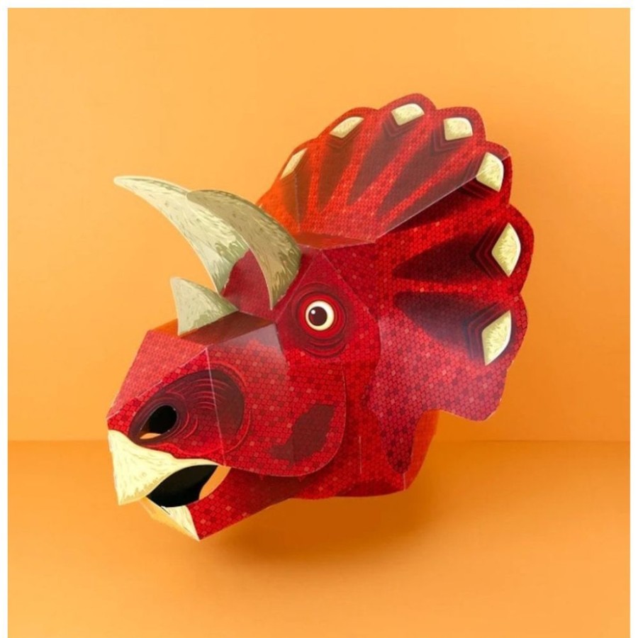 Clockwork Soldier Clockwork Soldier - Make Your Own Terrific Triceratops Mask | Crafts For Kids Paper Modelling