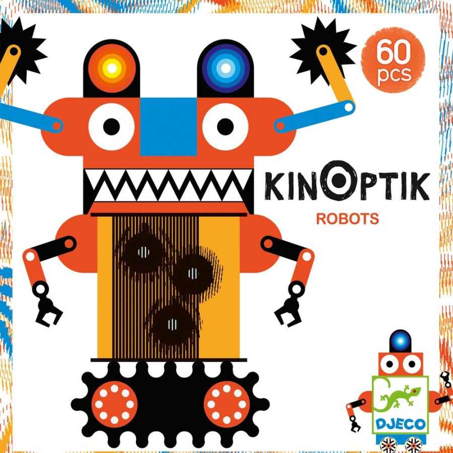 Djeco Kinoptik Robots - By Djeco | Crafts For Kids Making & Modelling