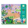 DJECO - By Collection Djeco 3D Painting Tropical Forest - 7-12 Yrs | Kids Art Painting Sets And Colouring By Numbers