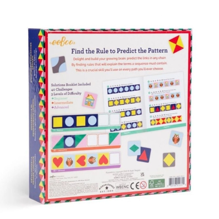 eeBoo Eeboo Pattern Recognition Game | Toys Family Games