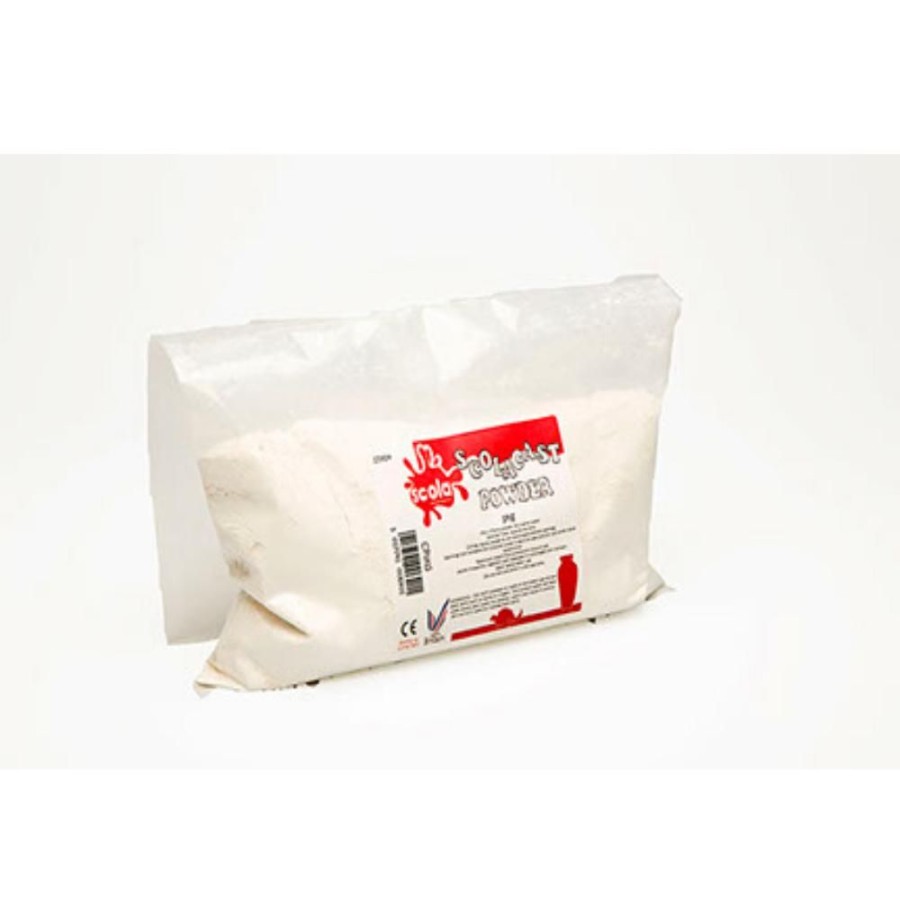 Scola 1Kg Bag Fine Casting Powder - Plaster Of Paris | Crafts For Kids Making & Modelling