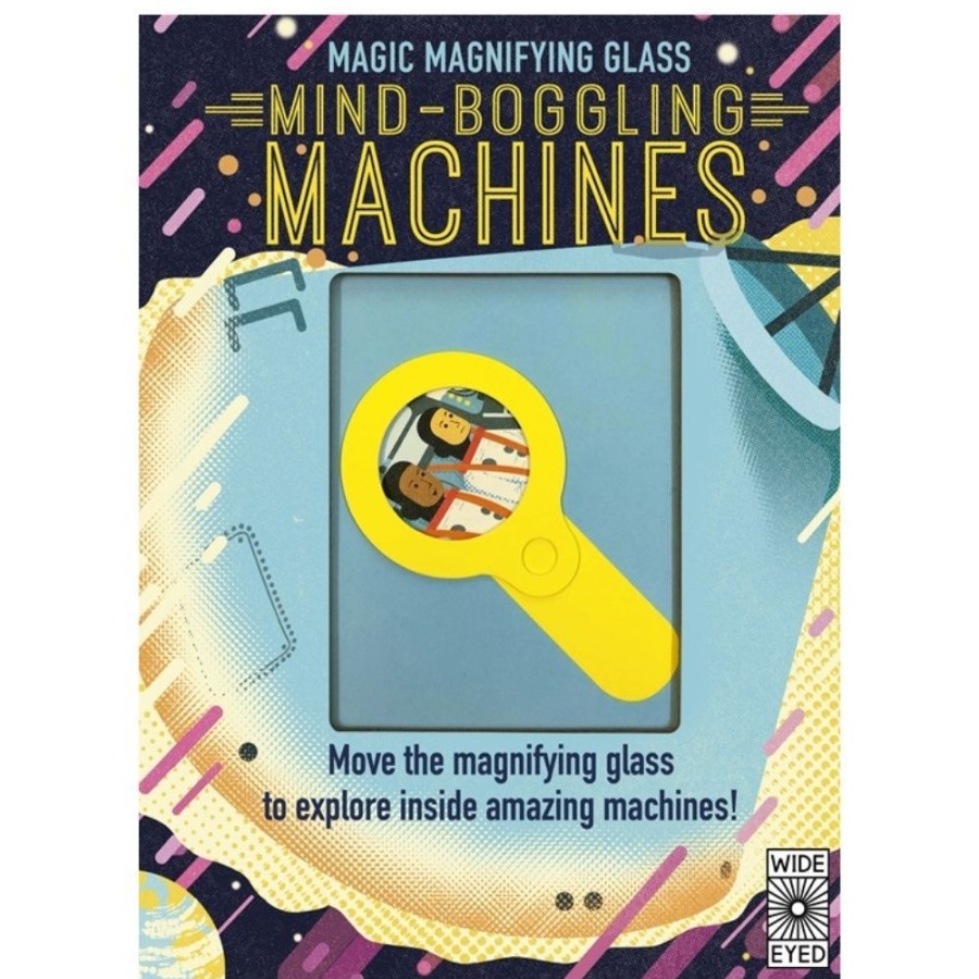 House Of Marbles Magic Magnifying Glass - Mind-Boggling Machines - Interactive Exploration Book | Toys Books