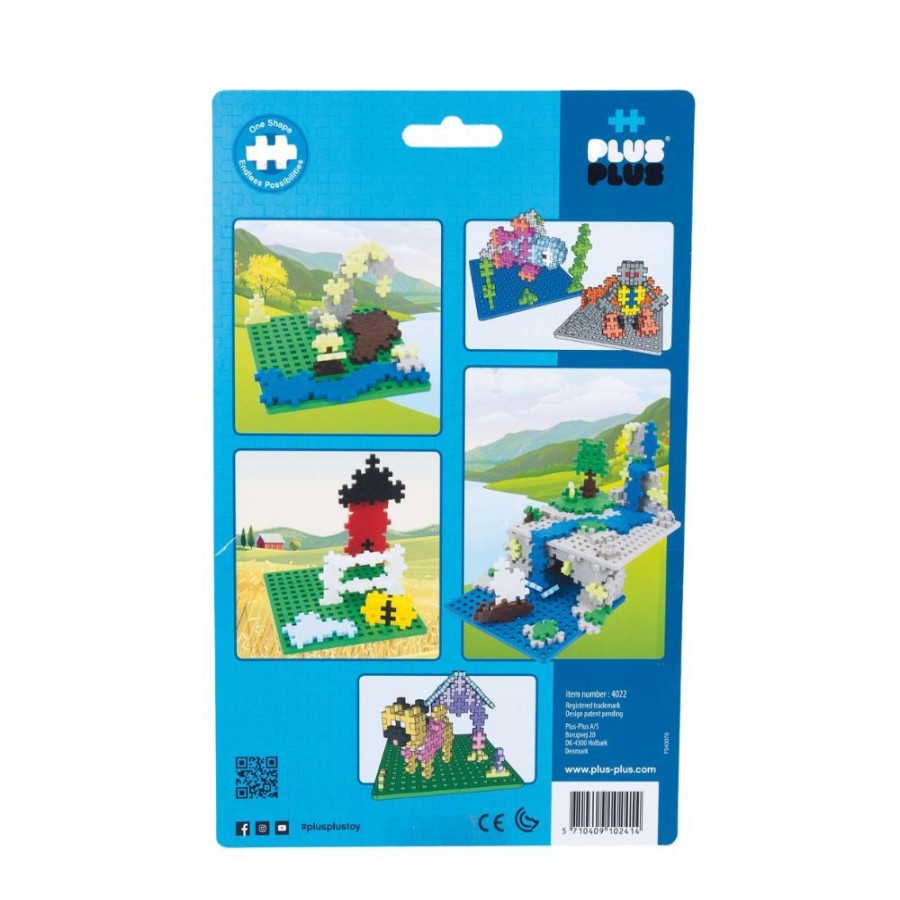 Plus Plus Plus-Plus Baseplate Duo Pack | Crafts For Kids Making & Modelling