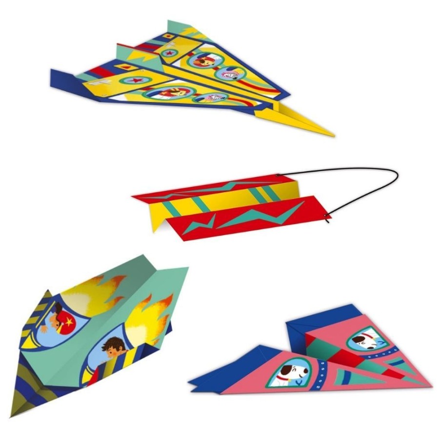 Janod Janod Origami Paper Planes | Crafts For Kids Paper Modelling