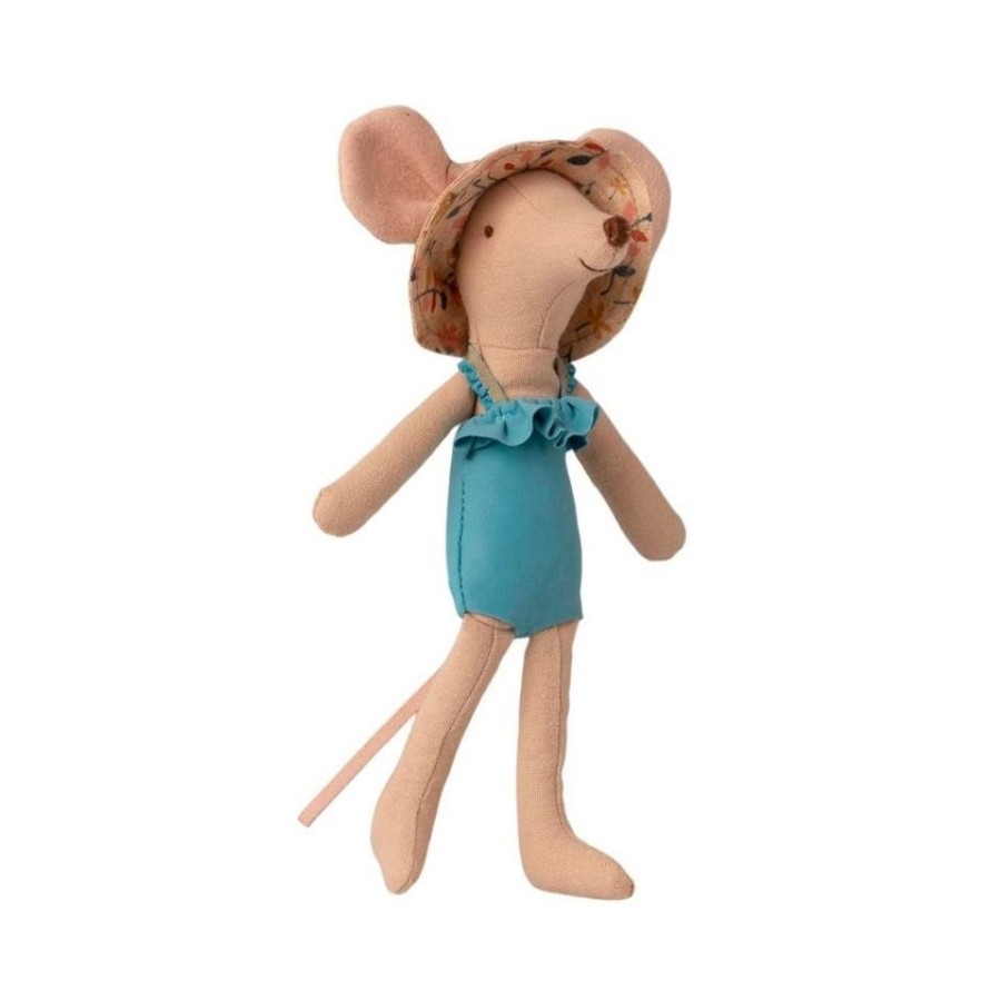 Maileg Maileg Beach Mice, Mum In Cabin De Plage | Toys Soft Play Toys