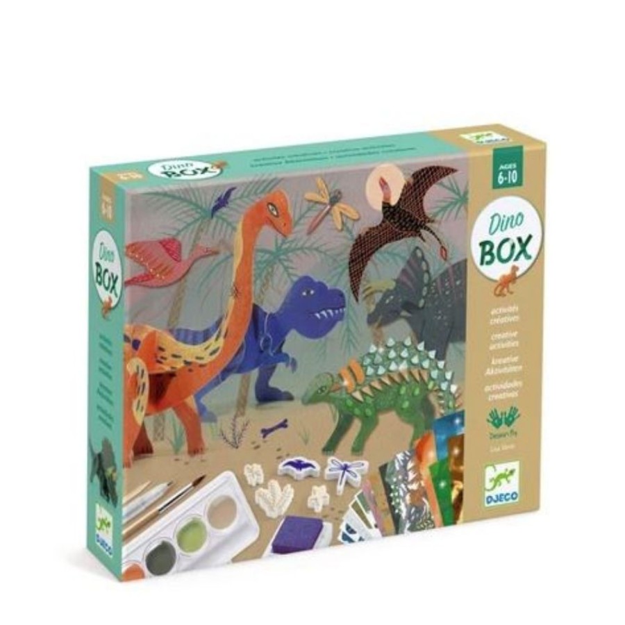 Djeco Djeco Multi Activity Kits - The World Of Dinosaurs | Crafts For Kids Crafts For Boys