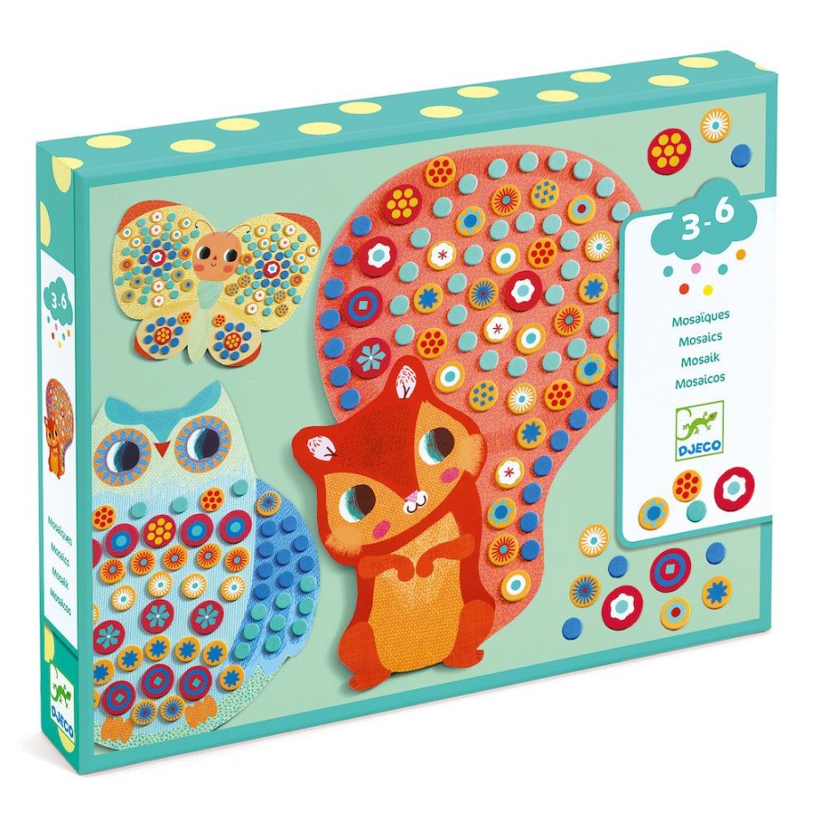 Djeco Djeco Milfiori Mosaic Kit For Children | Crafts For Kids Collages