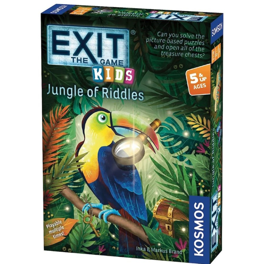 EXIT: The Game Exit Kids Jungle Of Riddles | Toys Family Games