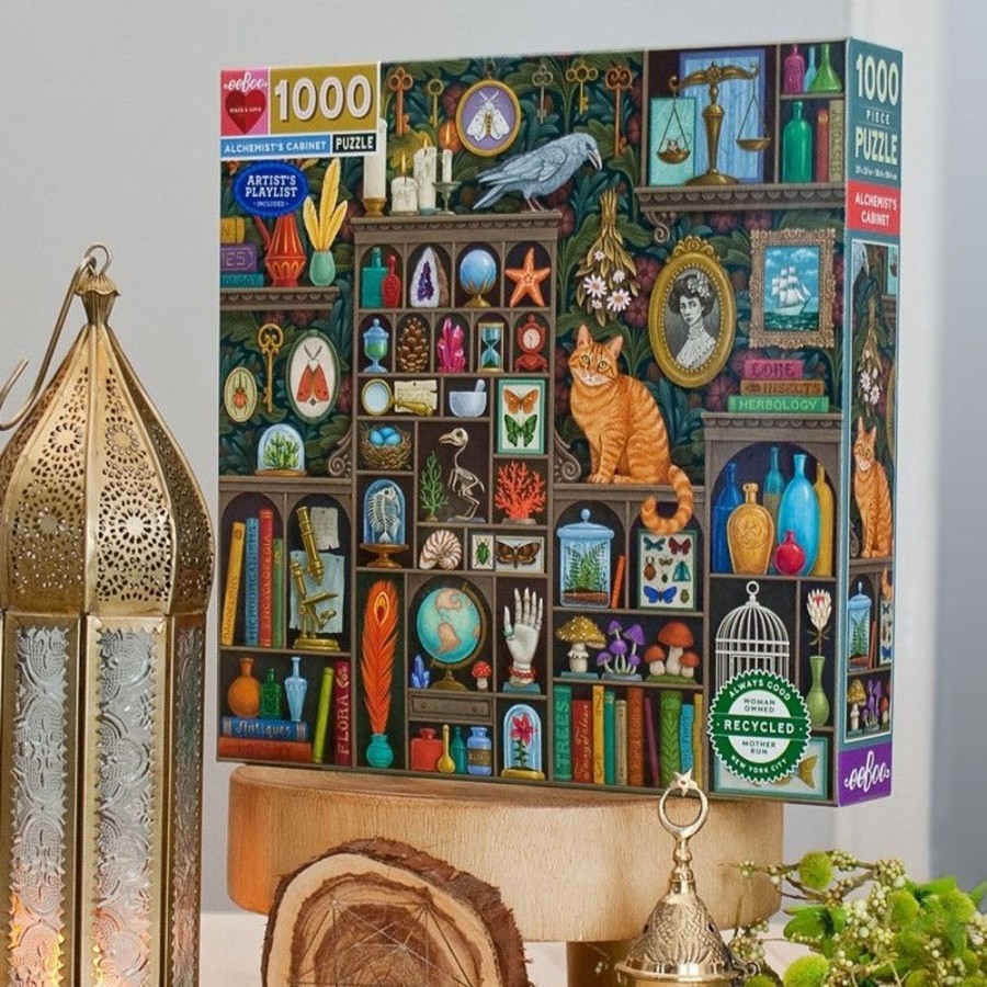 eeBoo Eeboo Alchemists Cabinet - 1000 Piece Puzzle | Toys 1000 Piece Jigsaw Puzzles