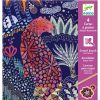 Djeco Djeco Scratch Boards - Lush Nature | Crafts For Kids Scratch Art