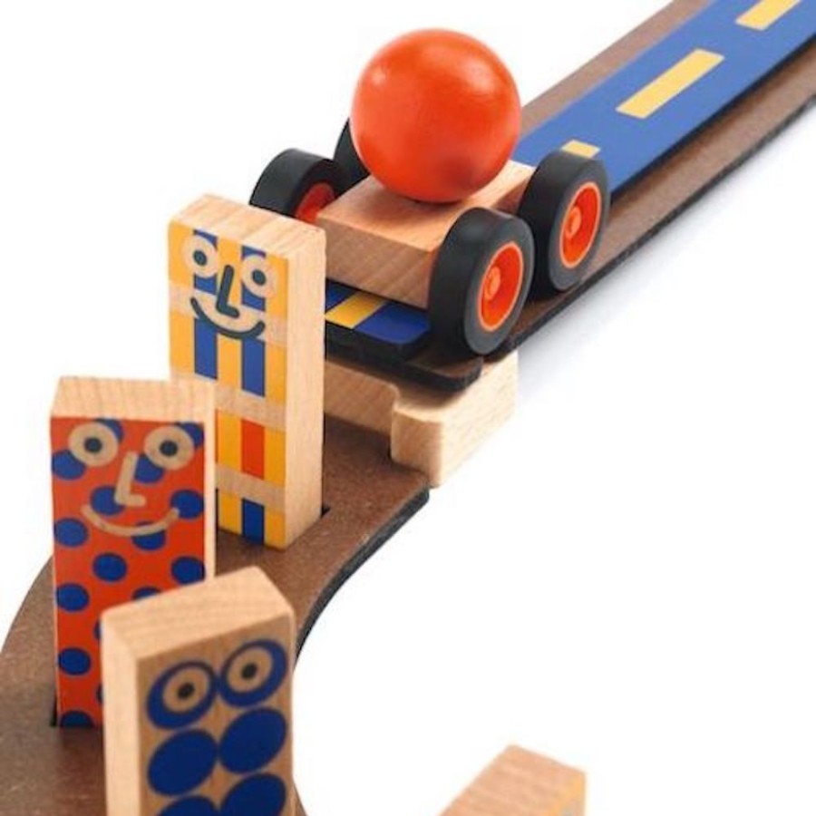 Djeco Djeco Zig & Go Junior - Racer - 51 Pieces | Toys Wooden Toys & Games