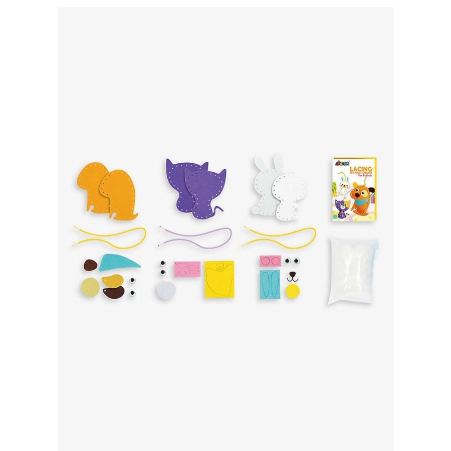 Avenir Arts and Crafts Avenir Lacing Kit Little Pets | Sew & Knit Childrens Sewing Kits