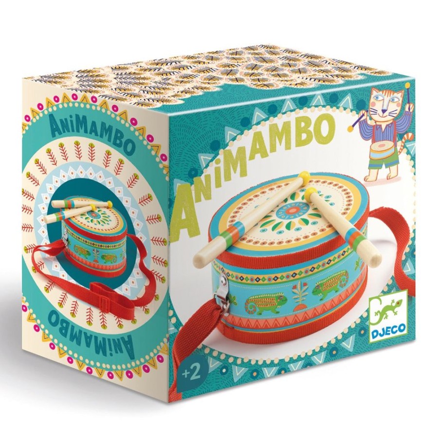 Djeco Animambo Hand Drum By Djeco | Toys Musical Toys