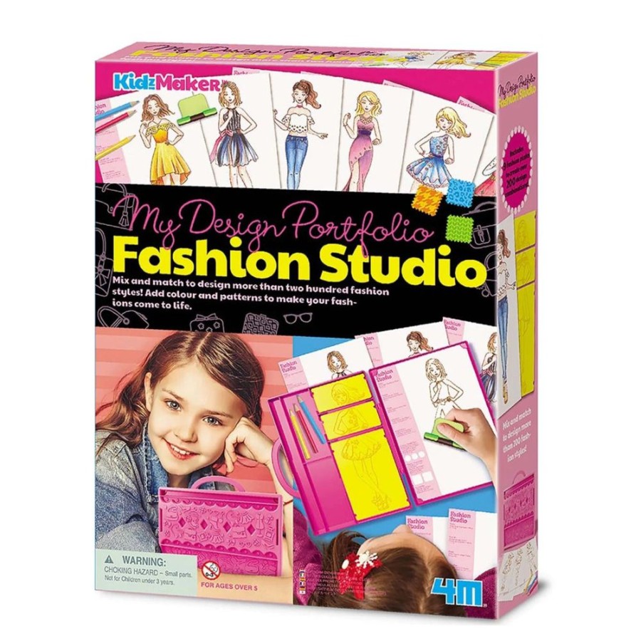 4m Kidzmaker Fashion Design Studio Kit | Sew & Knit Fashion Design